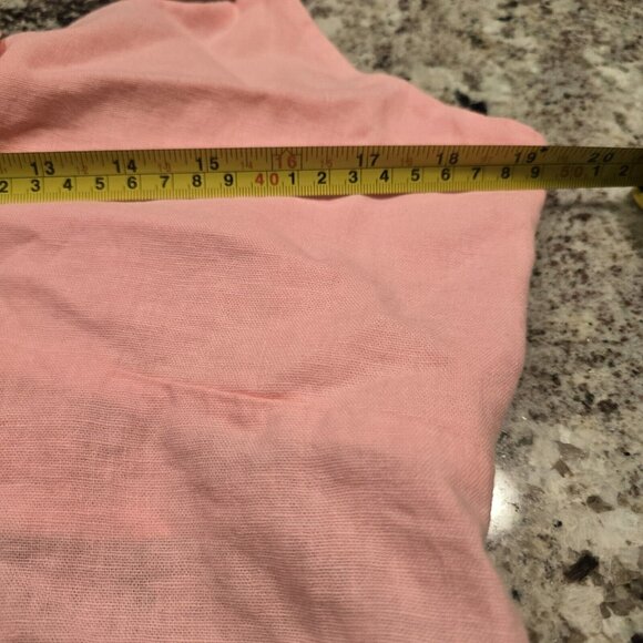 Universal Thread Women's Tie-Front Cropped Tank Top - Size XL Pink Parasol - Picture 11 of 12